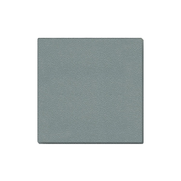 Bulletin Board, Vinyl, 4 ft H x 4 ft W, Stone
